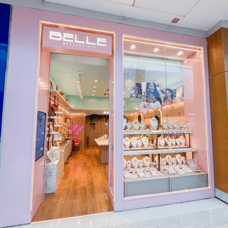 Logo da loja belle accessoires