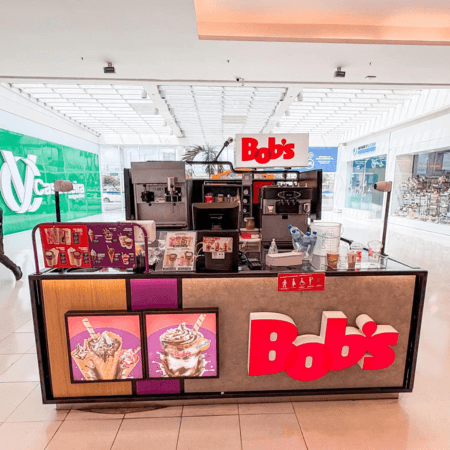 Logo da loja bob´s