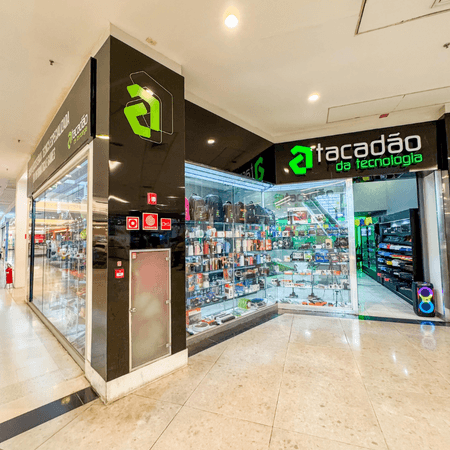 Logo da loja atacadão da tecnologia