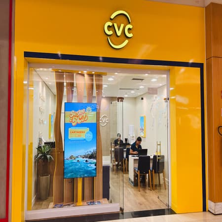 Logo da loja cvc